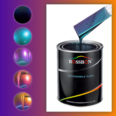La perla del camaleonte della base del pigmento dipinge il cambiamento di colori della resina acrilica 5