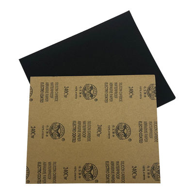 Carborundum abrasivo Emery Cloth di carta del carburo di silicio P2000